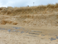 Domburg Schaeden nach den Winterstürmen