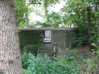 Batterie Vrijburg (4) - 2. Geschützbunker, vom Zentrum aus ausgesehen