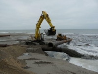 Domburg Strandauffüllung Domburg Strandauffüllung