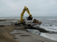 Domburg Strandauffüllung