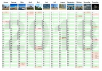 Jahreskalender A3 2018 Vorschau 1 Jahreskalender A3 2018 Vorschau 2