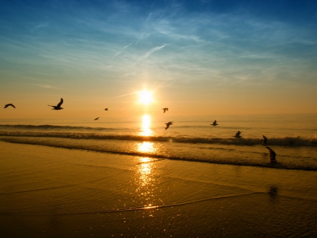 Sonnenuntergang Domburg